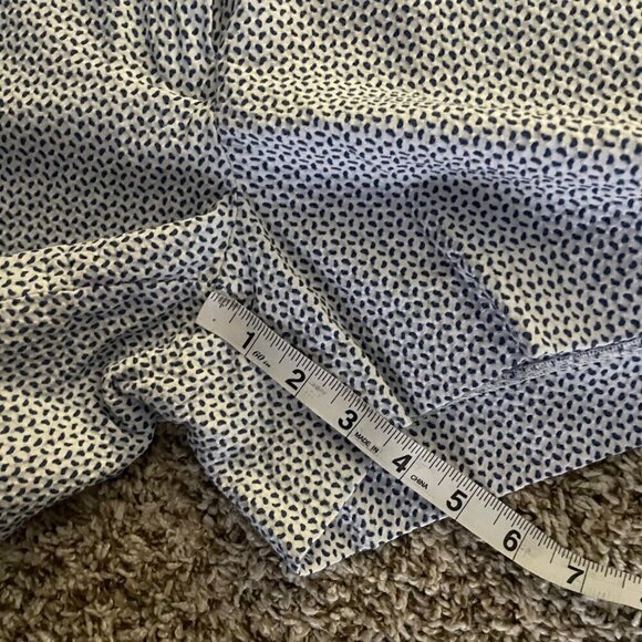 St. Tropez West Polka Dot Mid Rise Classic Shorts Women's Size 4 Preppy Stretch - Picture 6 of 7